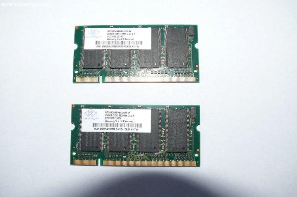 Memória DDR 256MB/333Hz - CL2.5