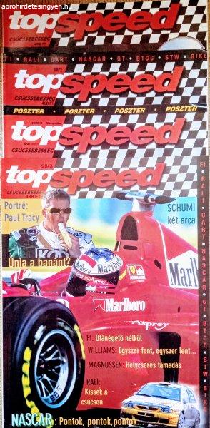 TOP Speed, Formula, és Forma-1 magazinok(10.db)