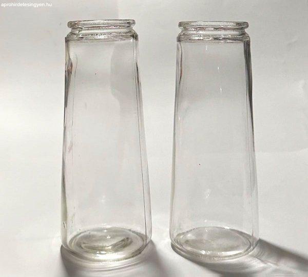 Retro trapéz befőttes üveg 0,5 literes befőttesüveg