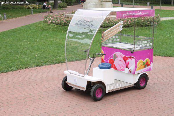 Fagylaltos kocsi, fagyis tricikli bérelhető