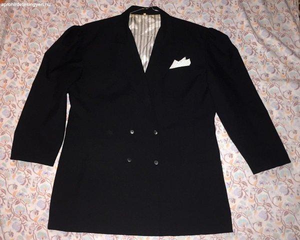 Fekete blézer kabát - dzseki - zakó - 44-es