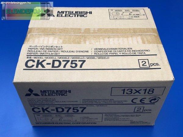 Mitsubishi CK-D757 ( 13 x 18 ) 2 x 230 prints Media Set