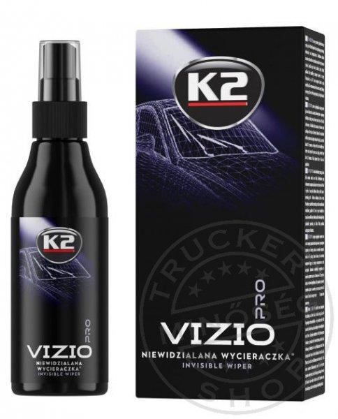 K2 VIZIO víztaszító (NANO) szélvédő kezelő SPRAY150ml Ajándék
törlőkendővel