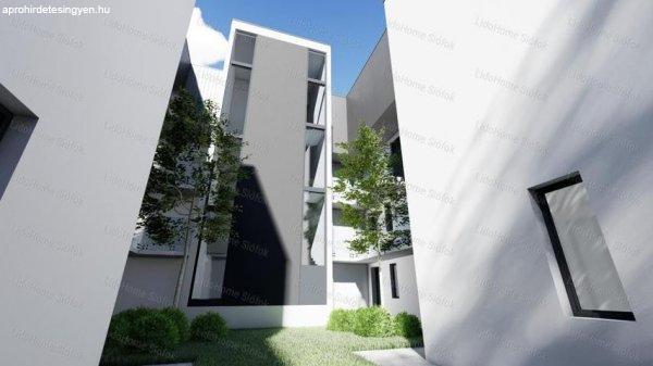 Panorámás új építésű lakás Siófokon a Balaton partján