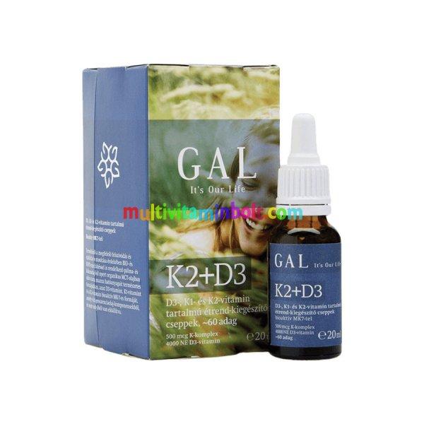 GAL K2+D3 vitamin - 20 ml