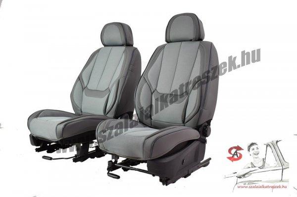 Toyota Hilux Méretezett Üléshuzat -Luna Bőr/Szövet -Szürke/Szürkee- 2
Első Ülésre
