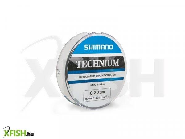 Shimano Line Technium Monofil Zsinór Szürke 200m 0.205mm 3,8Kg