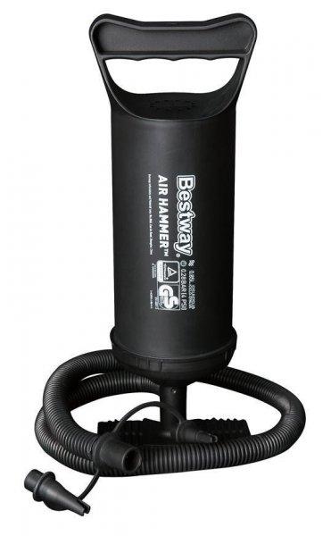Bestway® 62002 Pump, AIR HAMMER ™, 3x Adapter, Foot