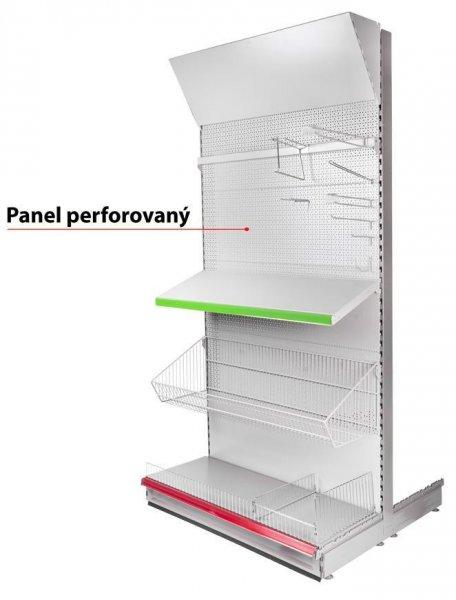Panel Racks H03 0665x400x1.2 mm, perforated * S *