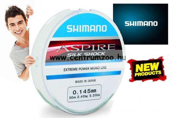 Shimano Aspire Silk Shock 150m 0.10mm 1,2kg monofil zsinór