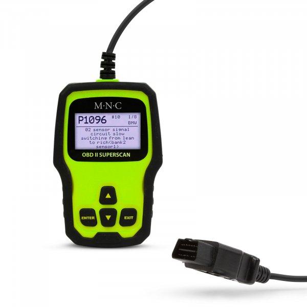 MNC 55679 Autó diagnosztikai eszköz, hibakód kiolvasó, OBD2, 12V