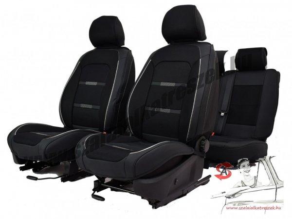 Hyundai Atos Morpheus Bőr/Szövet Méretezett Üléshuzat -Fekete- Komplett
Garnitúra