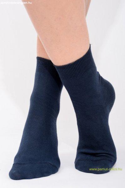 Brigona Komfort pamut zokni - kék 43-44