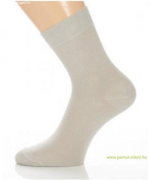 Brigona Komfort pamut zokni - világos szürke 37-38