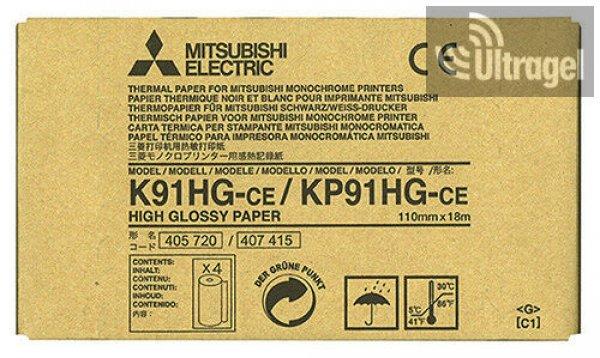 Videoprinter papír Mitsubishi KP91 HG (original)