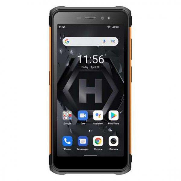 myPhone Hammer Iron 4 Dual SIM Mobiltelefon, fekete-narancssárga
