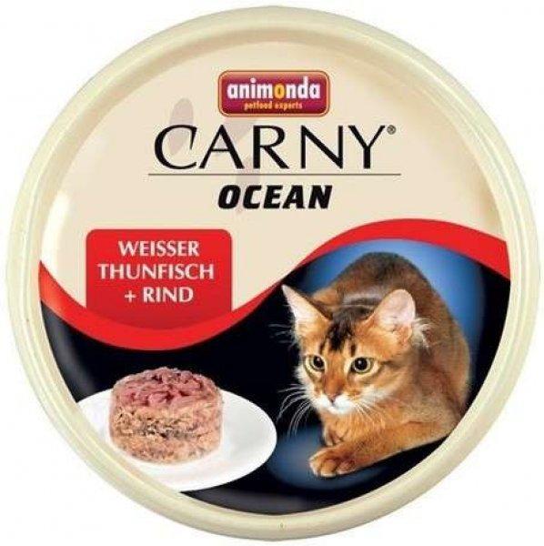 Animonda Carny Ocean fehér tonhalas és marhahúsos konzerv (48 x 80 g) 3840 g