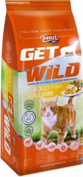 Panzi GetWild Adult Cat Fish & Lamb 15 kg