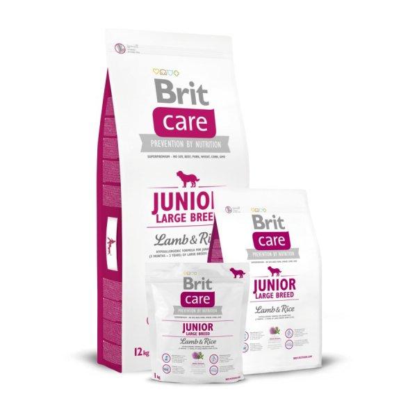 Brit Care Hipoallergén Junior Large Breed Lamb & Rice 1 kg