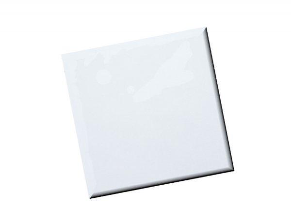 KERMA falpanel 12,5×12,5 cm fehér színű műbőr falburkolat Melody 001