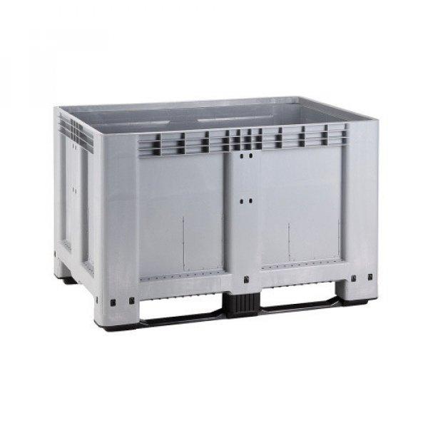Akkumulátor tároló konténer, fedél és ADR nélkül 2 talppal 1200x800x800
mm 520 L