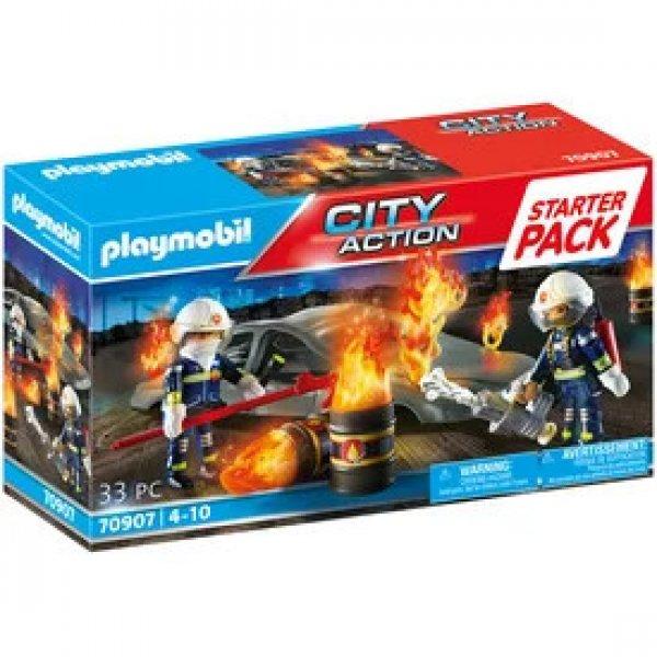 Playmobil Starter Pack Tűzoltók gyakorlaton 70907