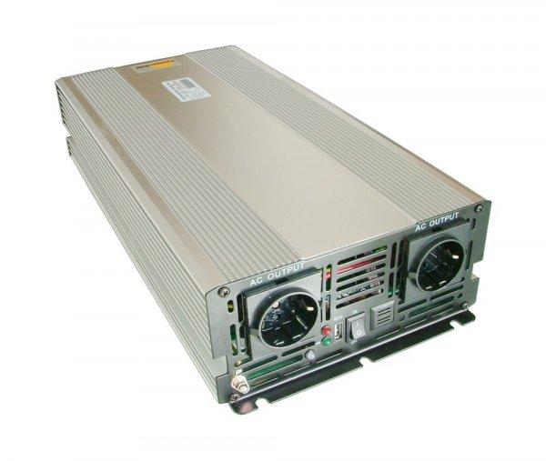 EcoSine UPS-2000-12 szinuszos inverter beépített töltővel és
átkapcsolóval 2000W 12V