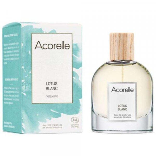 Acorelle Bio Eau De Parfum, Fehér Lótusz (Relaxáló), 50 ml