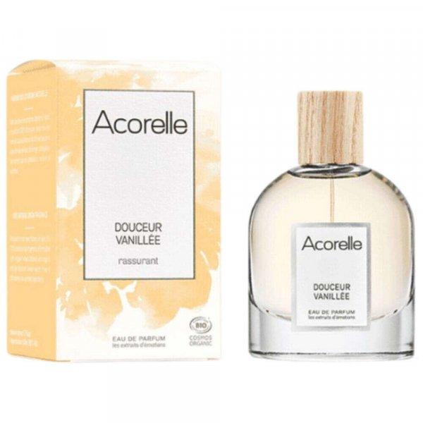 Acorelle Bio Eau De Parfum, Édes Vanília (Önbizalmat ad), 50 ml