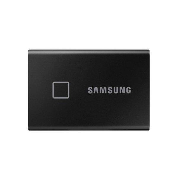 SSD meghajtó Portable SSD USB 3,.2 2TB Solid State Disk, T7 Touch, Samsung
fekete