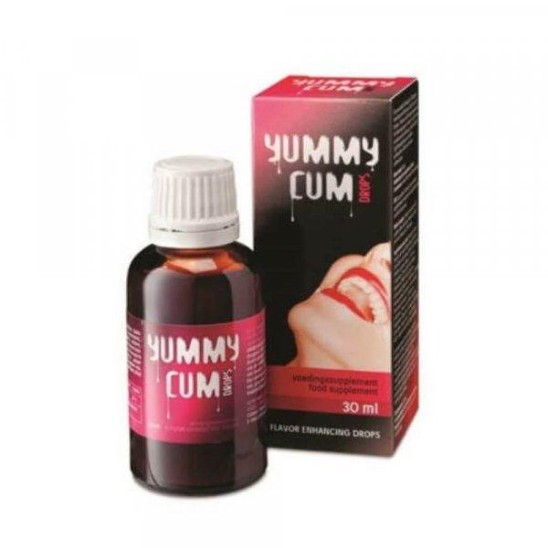 Yummy Cum Drops - étrendkiegészítő csepp férfiaknak (30 ml)
