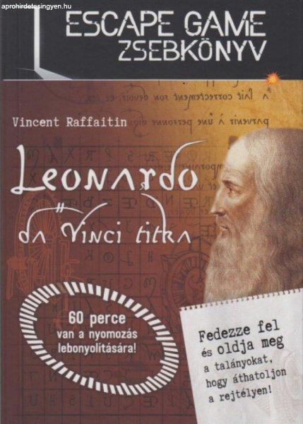 Vincent Raffaitin - Leonardo da Vinci titka - Escape Game zsebkönyv