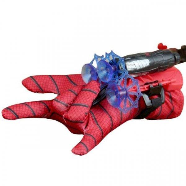 IdeallStore® Iron Spiderman jelmezkészlet, New Era, piros, 5-7 év,
tapadókorongokkal ellátott kesztyűvel együtt