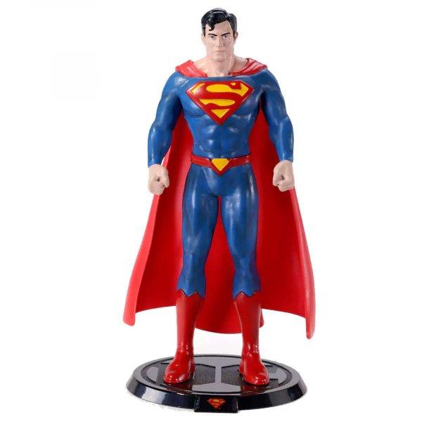 IdeallStore® csuklós figura, Superman Man of Steel, gyűjtői kiadás, 18 cm,
állvánnyal együtt
