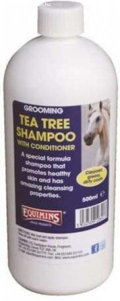 Equmims Tea Tree Shampoo - Teafa sampon lovaknak 1 l