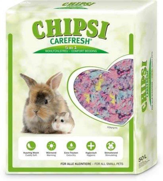Chipsi Carefresh Confetti alom kisállatoknak vegyes színben (4 kg) 50 l