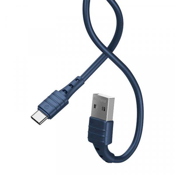 Remax Zeron USB-C kábel, 1 m, 2,4 A (kék)