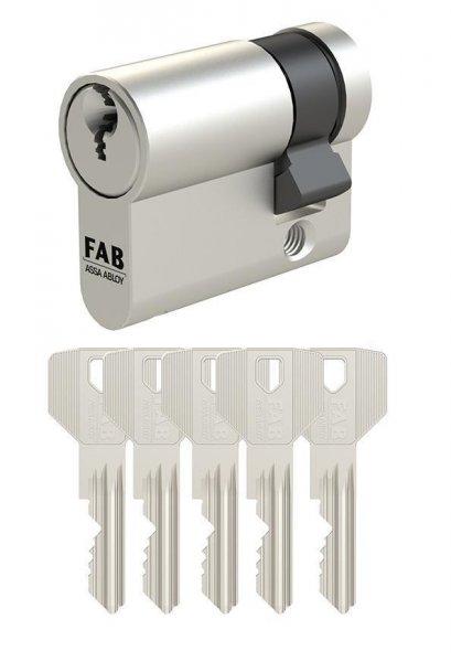Cilinderbetet FAB 3.00***/DNs 30 + +40, 5 kulcs, architektúra