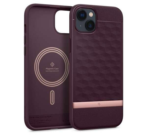 Caseology Parallax Apple iPhone 14 Plus burgundi MagSafe tok