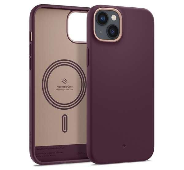 Caseology Nano Pop Apple iPhone 14 Plus burgundi MagSafe tok