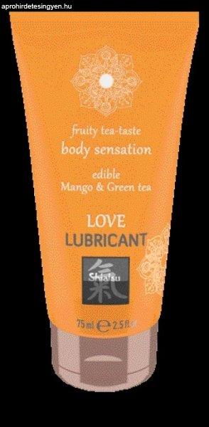 Love Lubricant edible - Mango & Green Tea 75ml