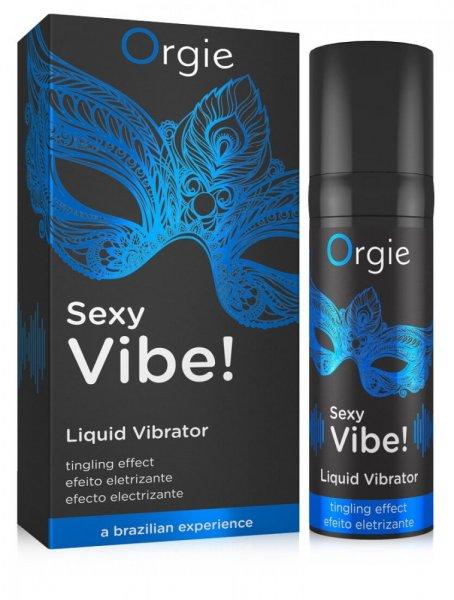 Orgie Sexy Vibe Liquid - folyékony vibrátor nőknek és férfiaknak (15 ml)