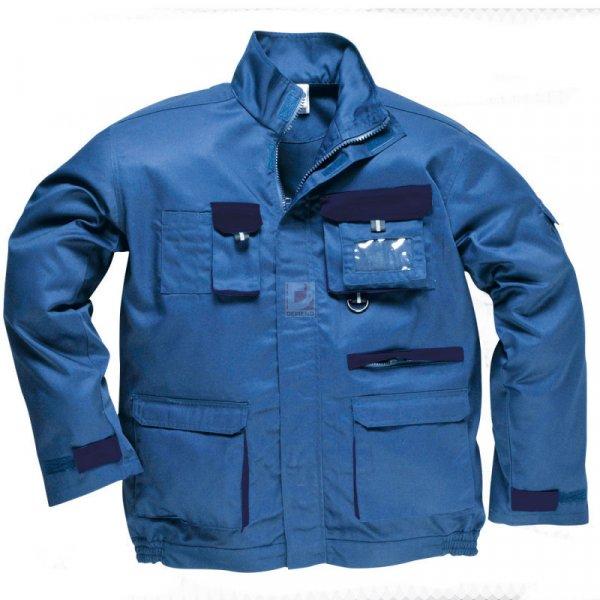 Portwest Texo kétszínű kabát (royal kék S)