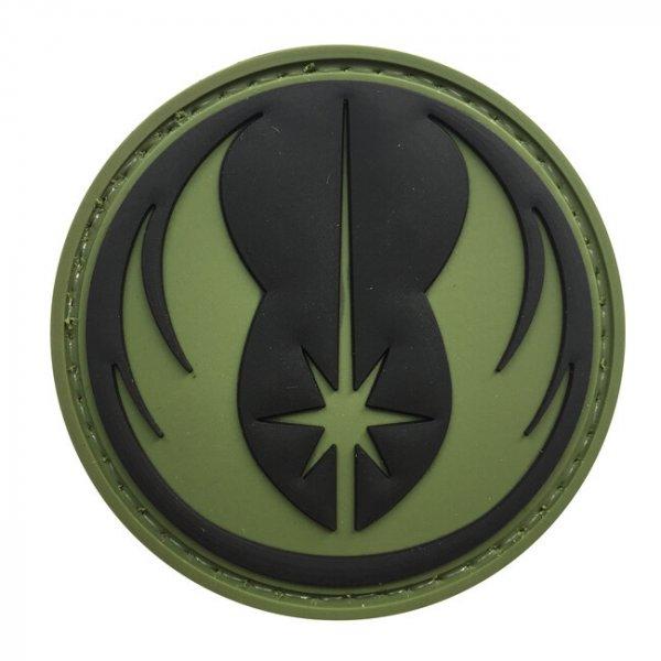 WARAGOD Jedi Order PVC rátét, zöld
