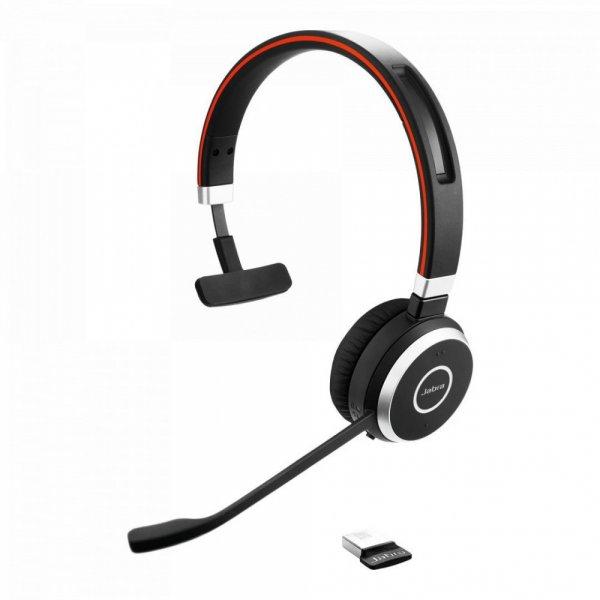 Jabra Evolve 65 SE MS Mono Bluetooth Headset Black
