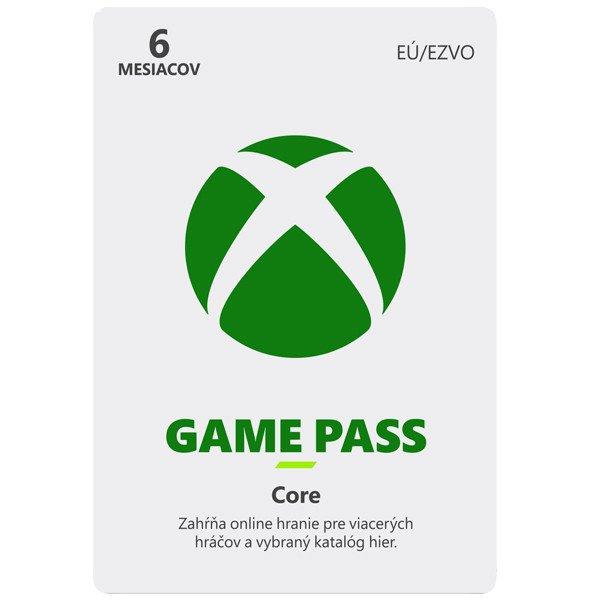 Xbox Game Pass Core 6 hónapos előfizetés CD-Key