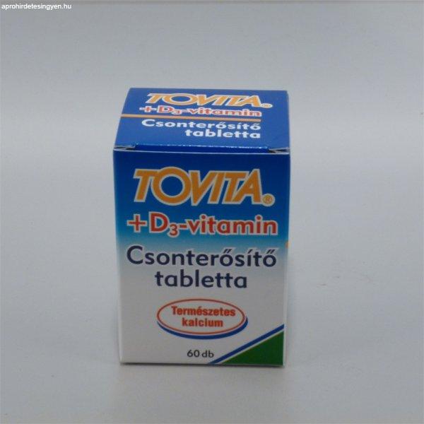 Tovita csonterősítő tabletta+d3 vitamin 60 db