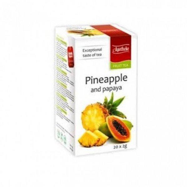 Apotheke ananász és papaya tea 20x2 g 40 g