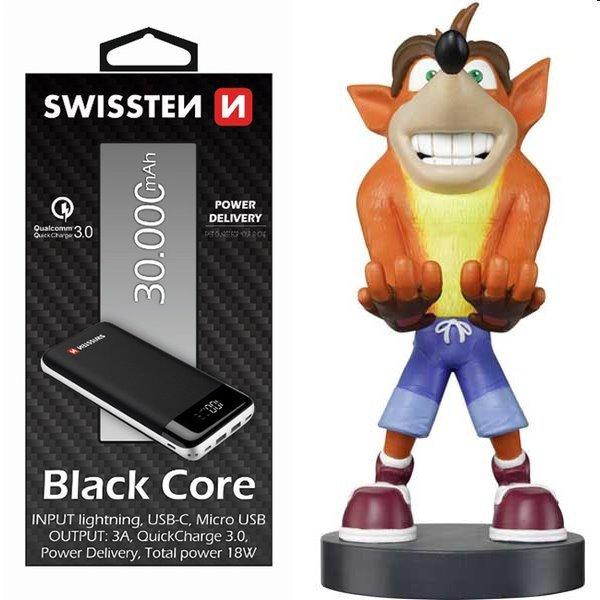 Swissten Black Core Slim Powerbank 30.000 mAh + kábel Guy Crash Bandicoot
Trilogy (Crash Bandicoot)