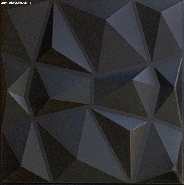 12 m2 Polistar Diament fekete polisztirol 50x50 cm panel csomagajánlat